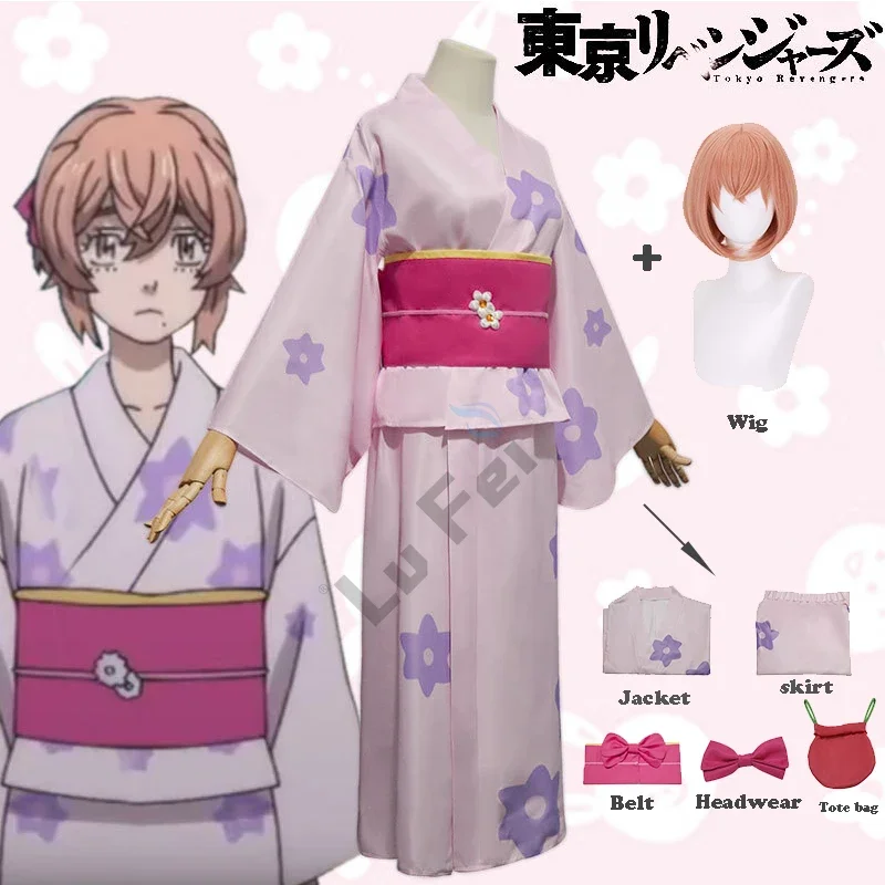 Токийские костюмы Revenger Hinata Tachibana cos одежда аниме