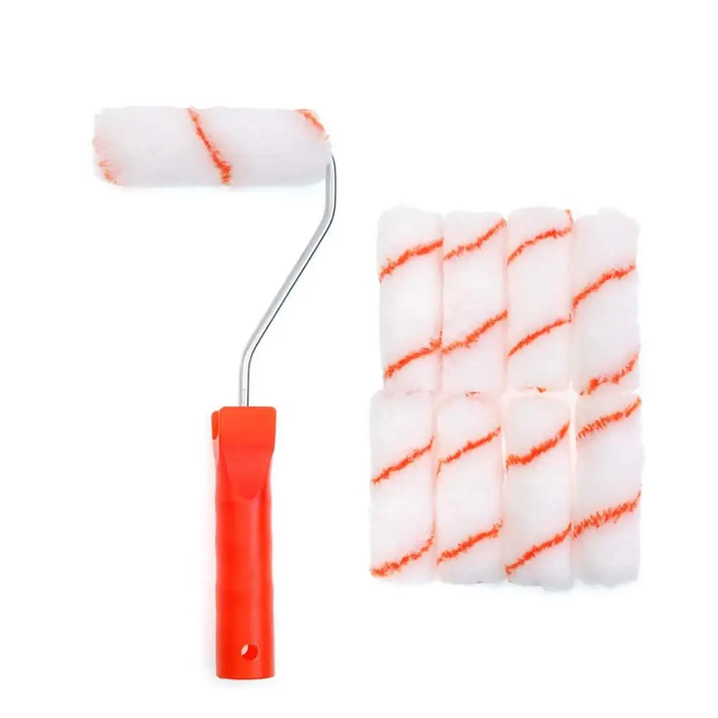 

4 Inch Paint Rolling Kit Waterproof Craft Rollers Repair Painting Brush