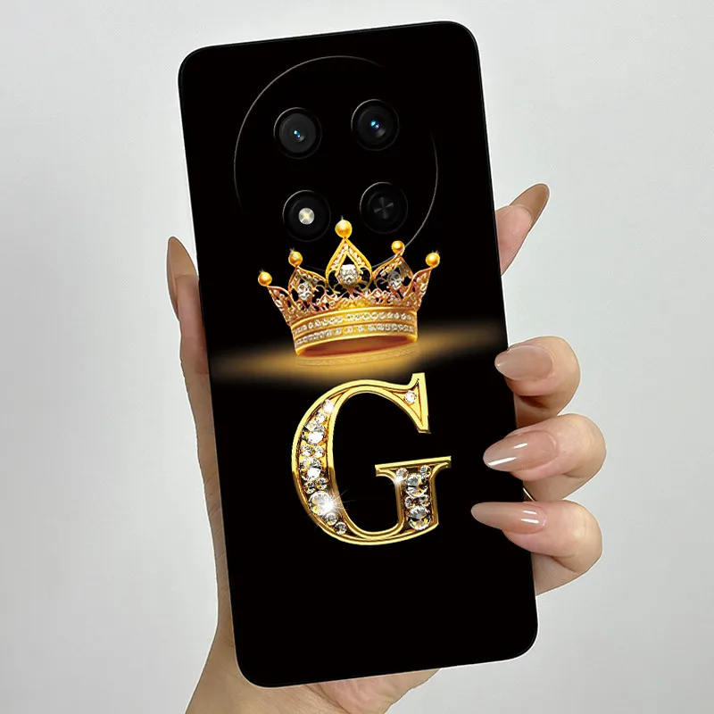 Фото Чехол-бампер с буквами для Honor X9C, мягкий силиконовый полный защитный чехол для Honor X9C X 9C Magic 7 Magic7 Lite Coque fundas №2