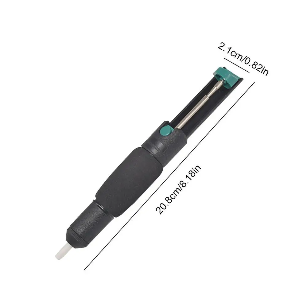 

Отсос для припоя из углеродистой стали, инструмент для всасывания олова, ручка-присоска для удаления, Вакуумный паяльник, ручной сварочный инструмент