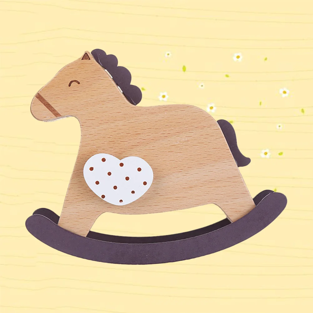 

Hand-cranked Box Creative Horse Box Gift Home Crafts Ornaments Decoration (Random Pattern)