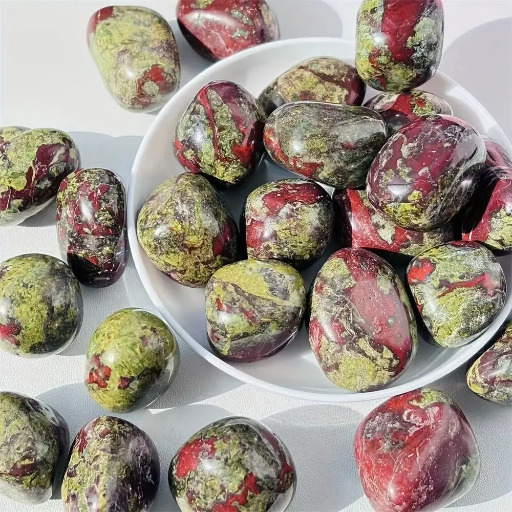 

Натуральные камни с кровью дракона, полированные целебные кристаллы, минеральные образцы, энергия, Рейки, домашний декор и рождественские подарки