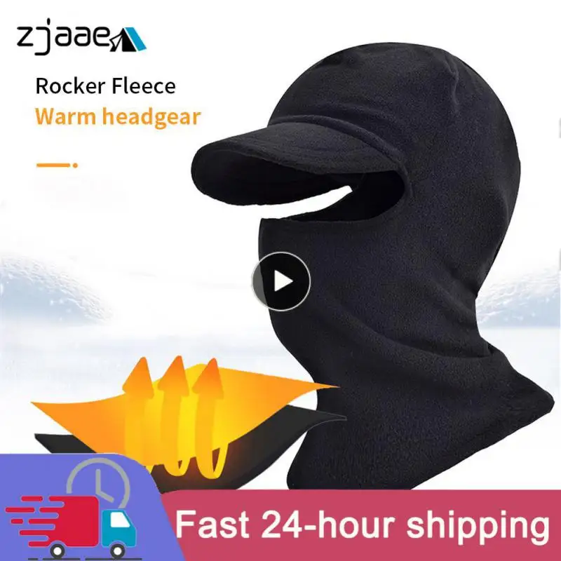 

Windproof Elastic Warm Headgear Portable Riding Mask Fleece Ski Mask Full Face Mask Comfortable Mens And Womens Cycling Cap Warm