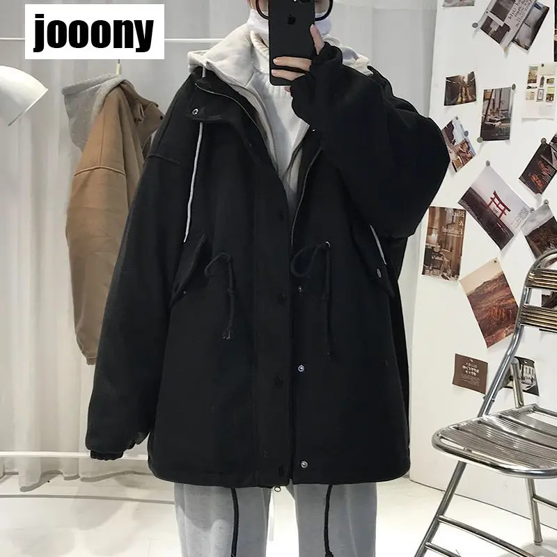 Поддельные смешанные мужские зимние классические пальто из двух предметов