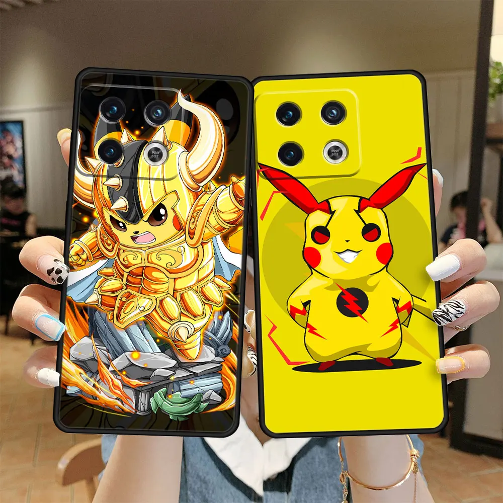 

Case Funda for OnePlus 7T 8T 5G Nord 2 5G 10 Pro 9R 9 8 Pro 9RT N200 N10 Nord CE 2 Nord 5G Shell TPU Pokemon Pikachu Cell