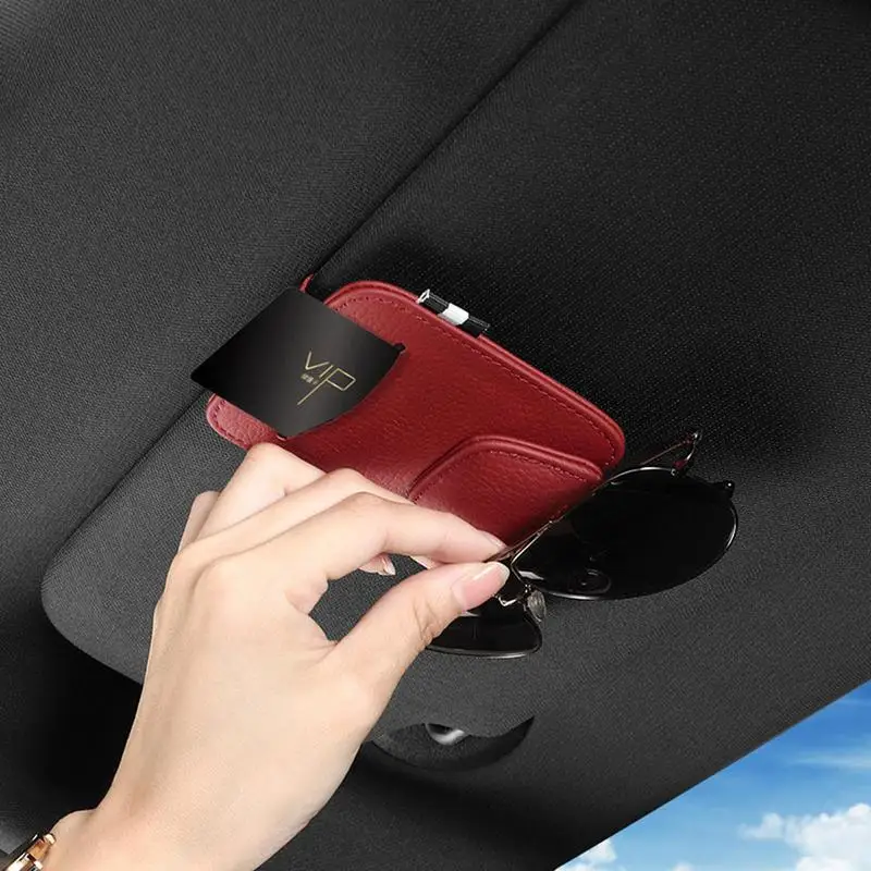 

Автомобильный солнцезащитный козырек держатель для очков с магнитной пряжкой