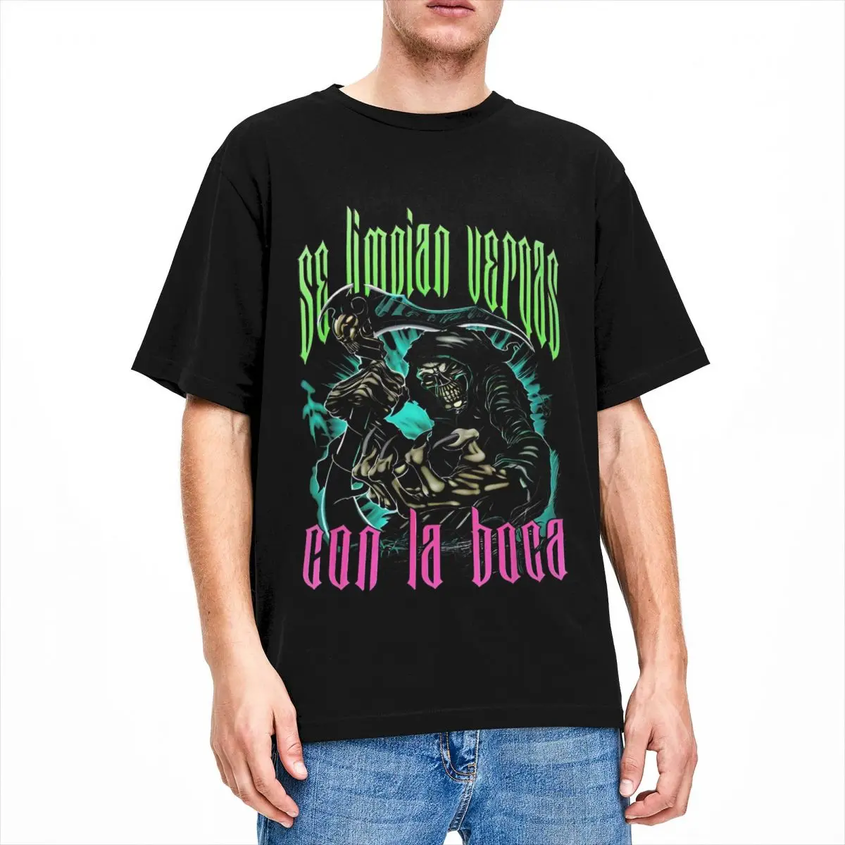 Футболка для спортзала с коротким рукавом и круглым вырезом