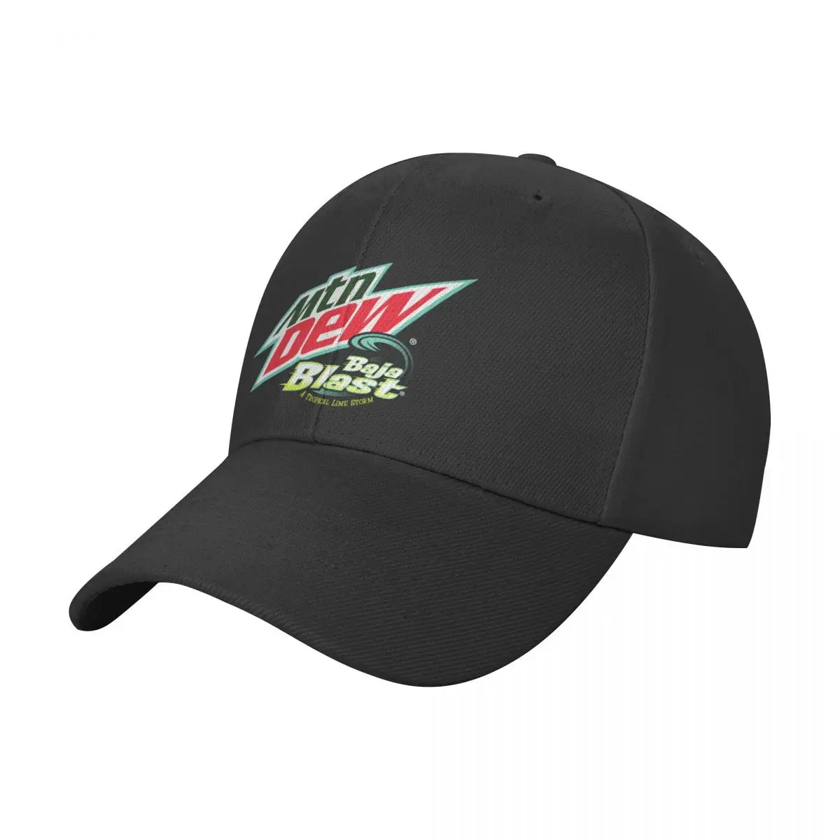 

Mtn_Dew_Baja_Blast_2009 Baseball Cap For Women Men Snapback Hat Casquette Femme Streetwear Sun Visor