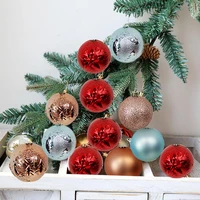 christmas ball exquisite festive ornamental delightful xmas tree painted christmas ball pendant for home