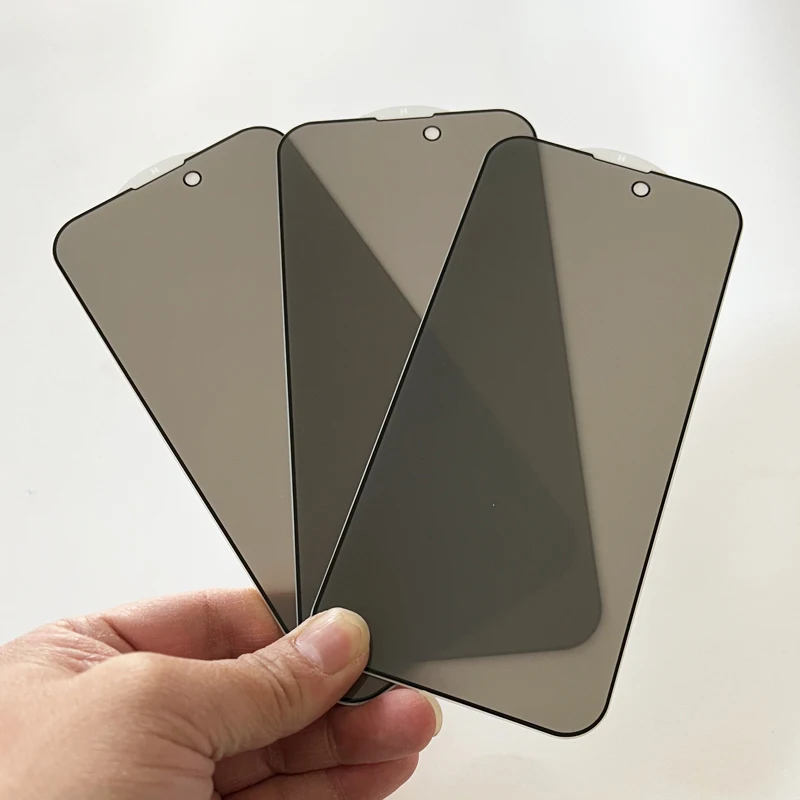 2Pcs Anti-Spy Peeping Screen Protector Privacy Full Cover Tempered Glass For iPhone 11 12 13 PRO MAX X XS XR 7 8 14 Plus SE 2020