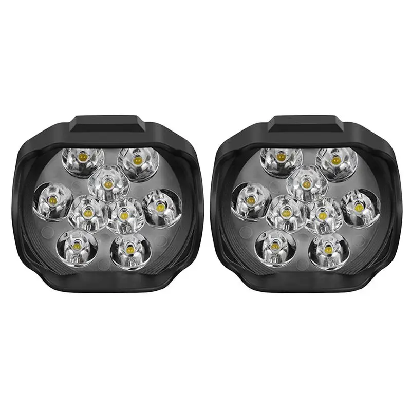 

Motorcycle Fog Lights High-performance Headlight Motorcycle LED Fog Lights For Bike With 9 Light Beads Waterproof For Car Truck