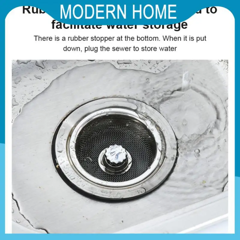

Простая в использовании сетка для мытья в посудомоечной машине, пробка для воды из нержавеющей стали для раковины, фильтр для бассейна с защитой от засоров