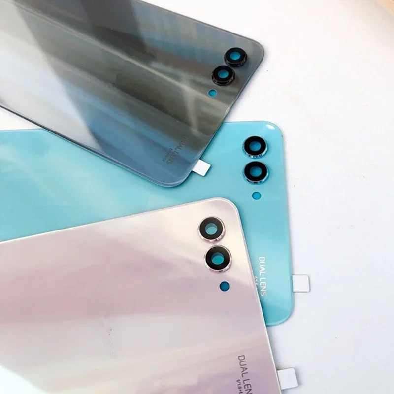 Задний стеклянный корпус для Huawei Nova 2S HWI-AL00 крышка аккумулятора задняя запасные