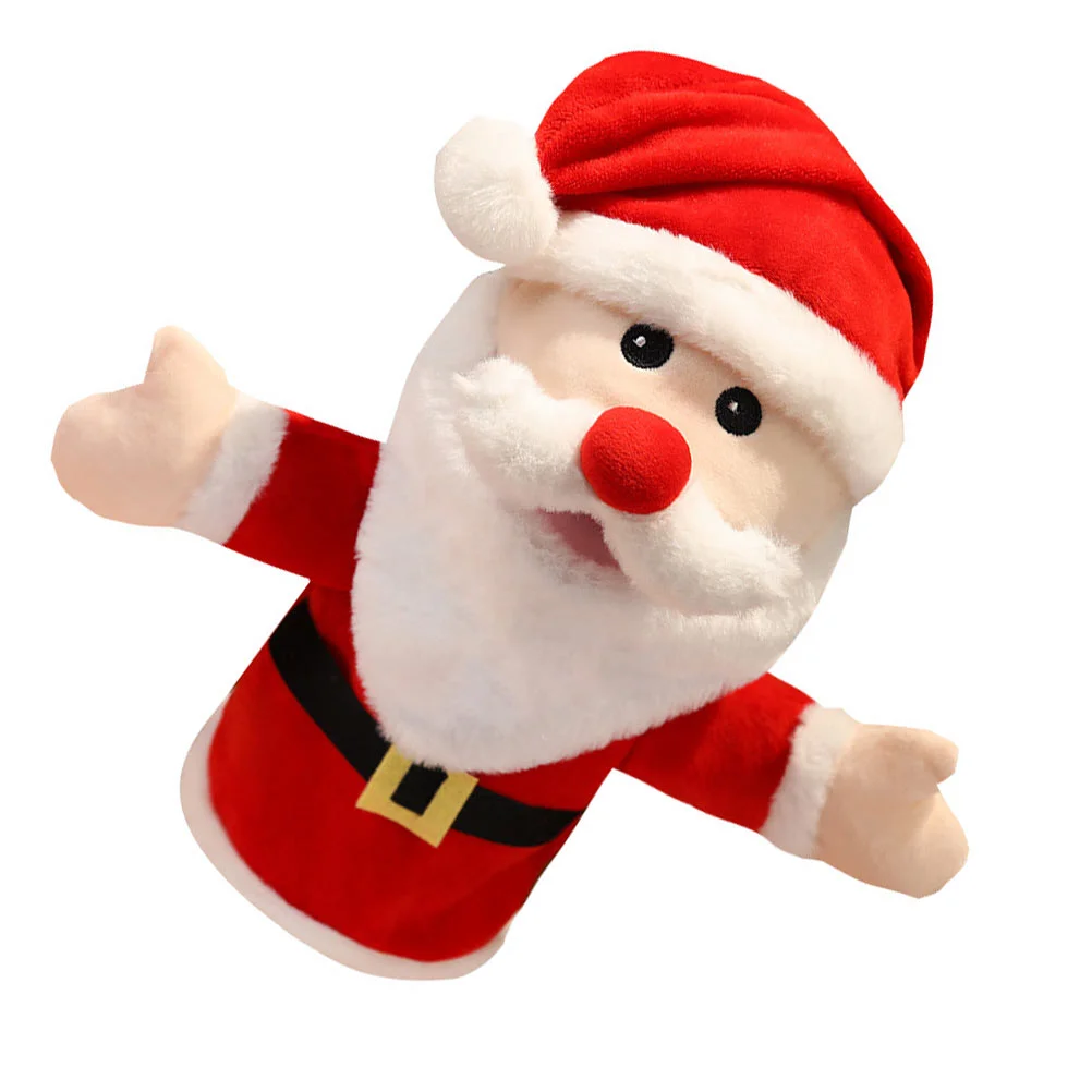 

Puppet Santa Puppets Hand Plush Toy Finger Claus Christmaskids Plaything Toysmini Children Delicate Stuffed Storytellingpoppets