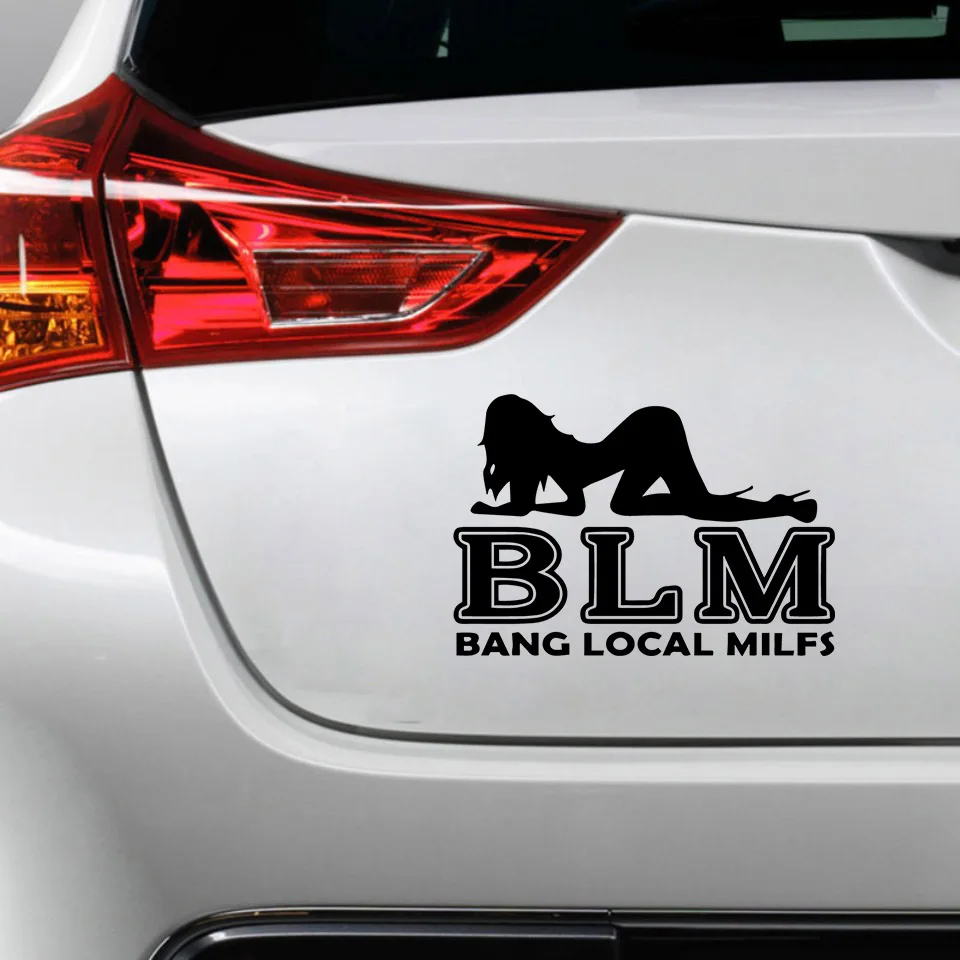 BLM Bang Fun Наклейки 6-дюймовые Водонепроницаемые Виниловые Для Окон Автомобиля