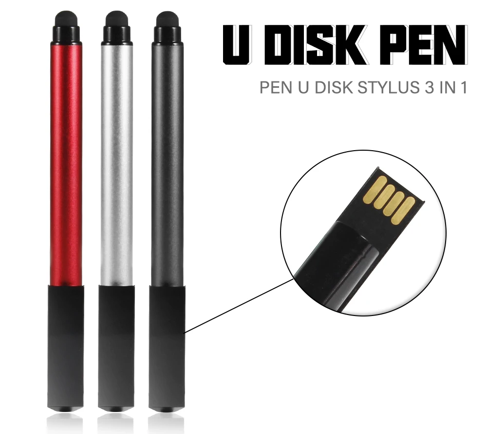 

USB-флеш-накопитель JASTER в виде ручки с сенсорным экраном, 64 ГБ, 16 ГБ