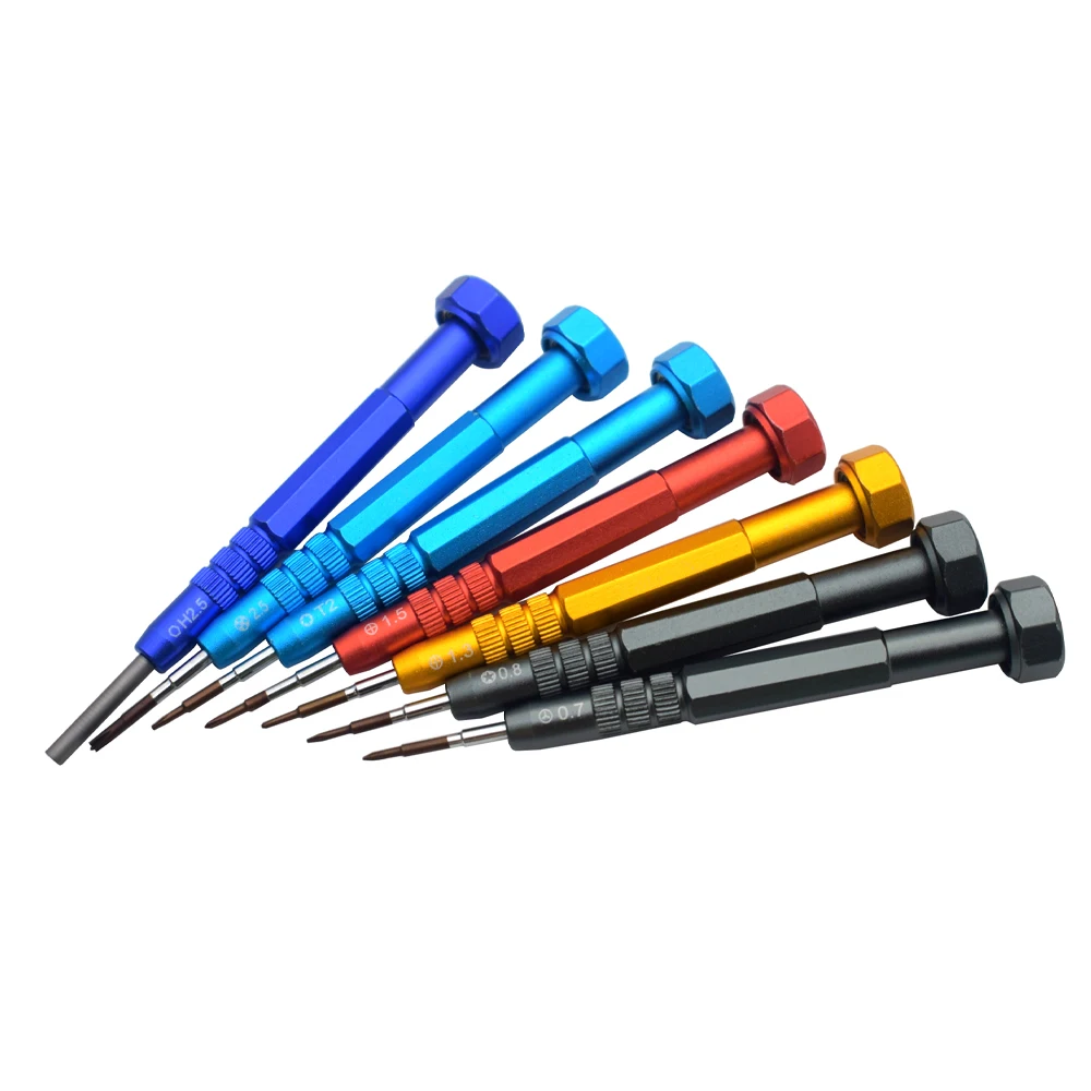 

Steel Screwdriver S2 Phillips Cylinder Sleeve Hex 5-Point Triangle For Phone Disassemble Open Handle Repair Tool 1.5mm 2.5mm