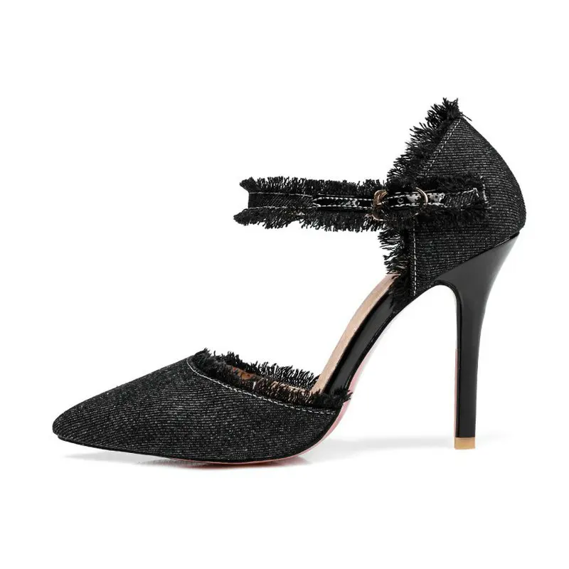 Новинка 2020 модные женские туфли-лодочки QPLYXCO с острым носком летние туфли из