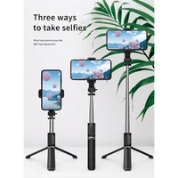 wireless bluetooth selfie stick foldable mini tripod portable multifunctional phone holder for ios android