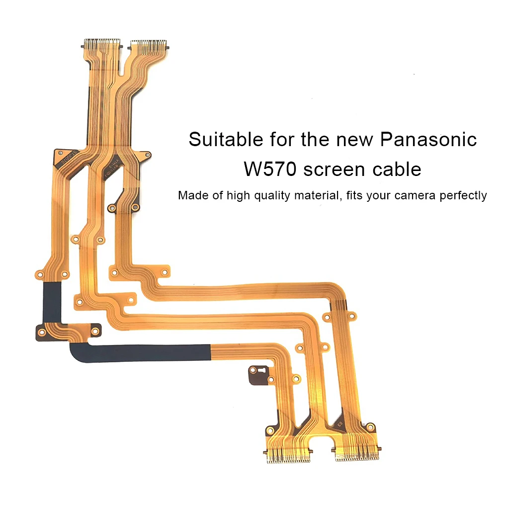 

Camera LCD Flexible Cable DSLR Camcorder Screen Ribbon Cord Cameras Repair Upgrade Modified Replacement for Panasonic