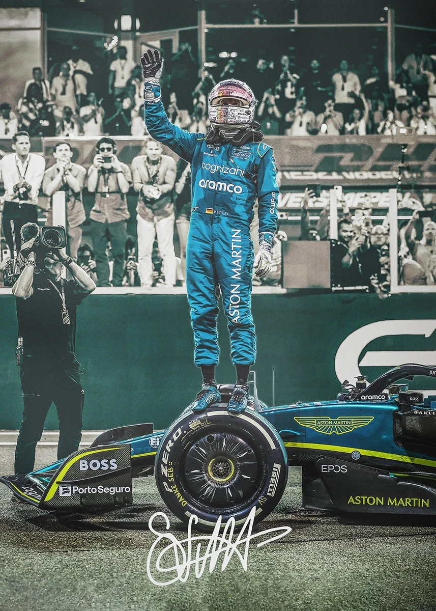 

Плакаты Формула 1 Aston Martin F1 AMR23 на холсте