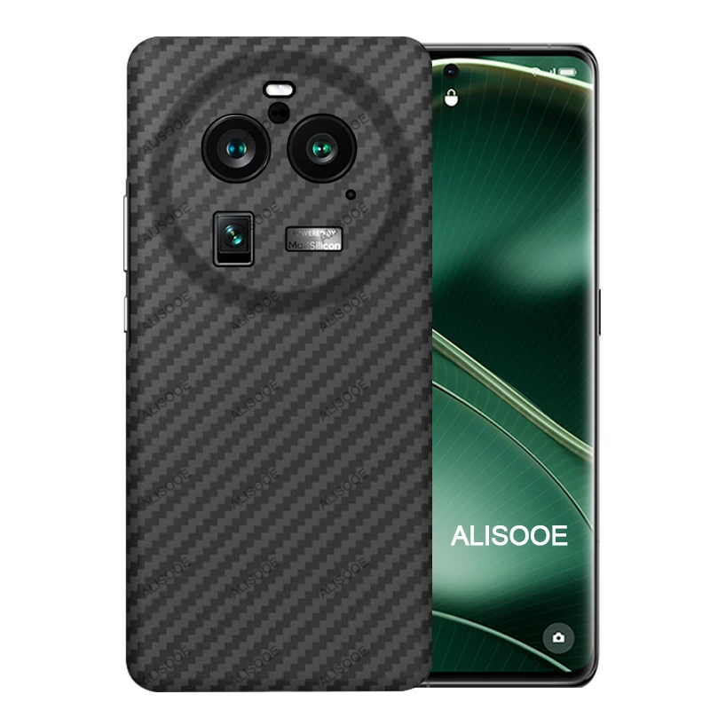 

Чехол для OPPO Find X6 Pro чехол, чехол из настоящего углеродного волокна, ультратонкая задняя крышка из арамидного волокна для OPPO Find X6 X6 Pro 5G, чехлы