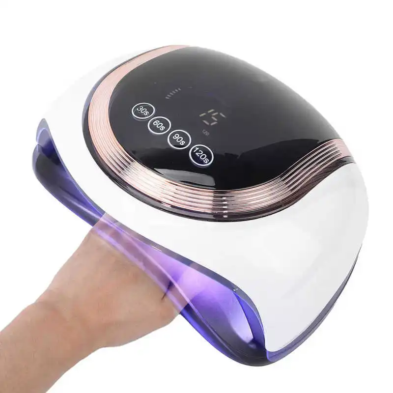 

180W ail Dryer Lamp Home UV LED Nail Dryer 180W LCD Screen Gel Polish Curing Light Nail Lamp (100‑240V) for Manicure Salon
