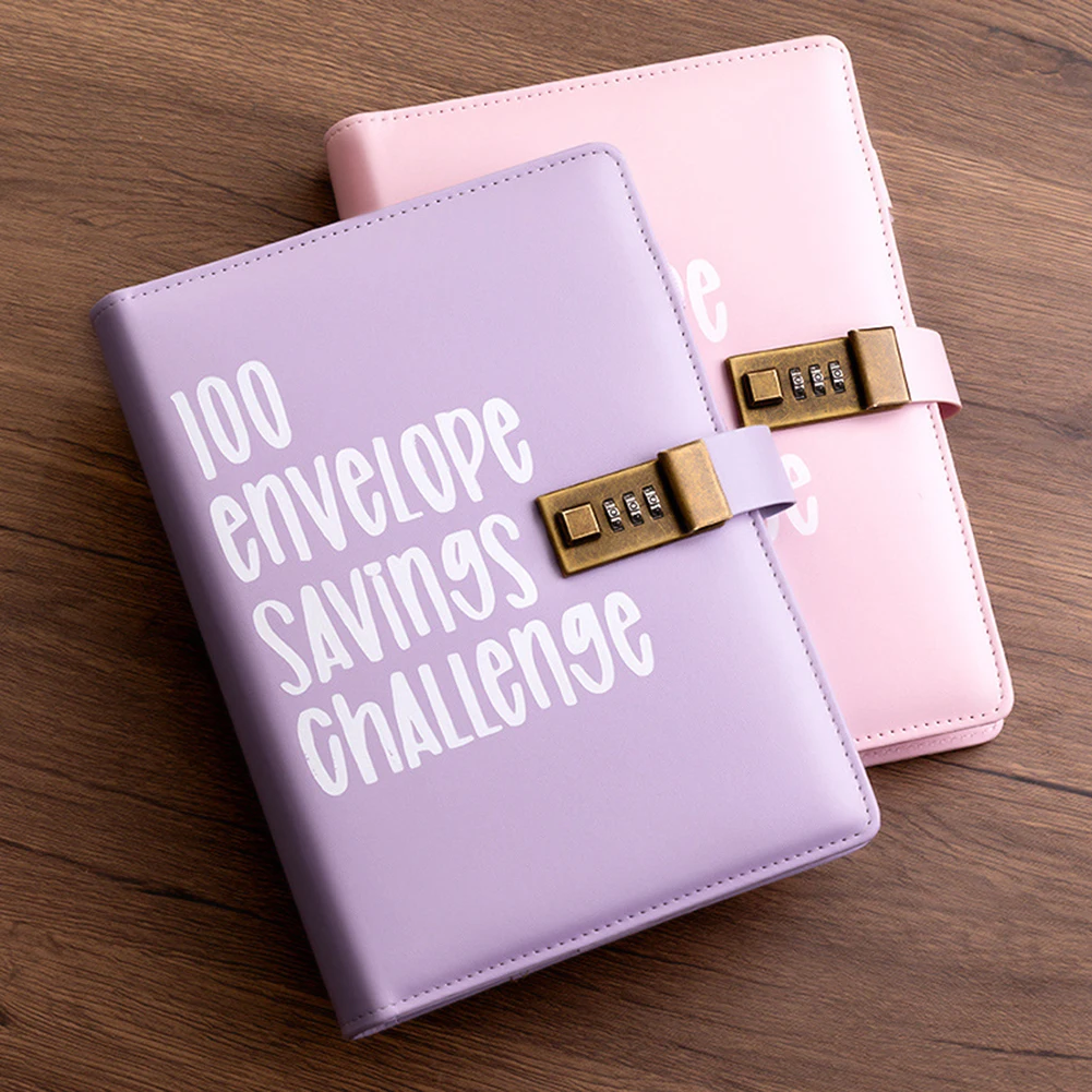 

Portable Password Lock Envelope Savings Challenges Books Budgets Planner Money Saving Books Case For Storing Money