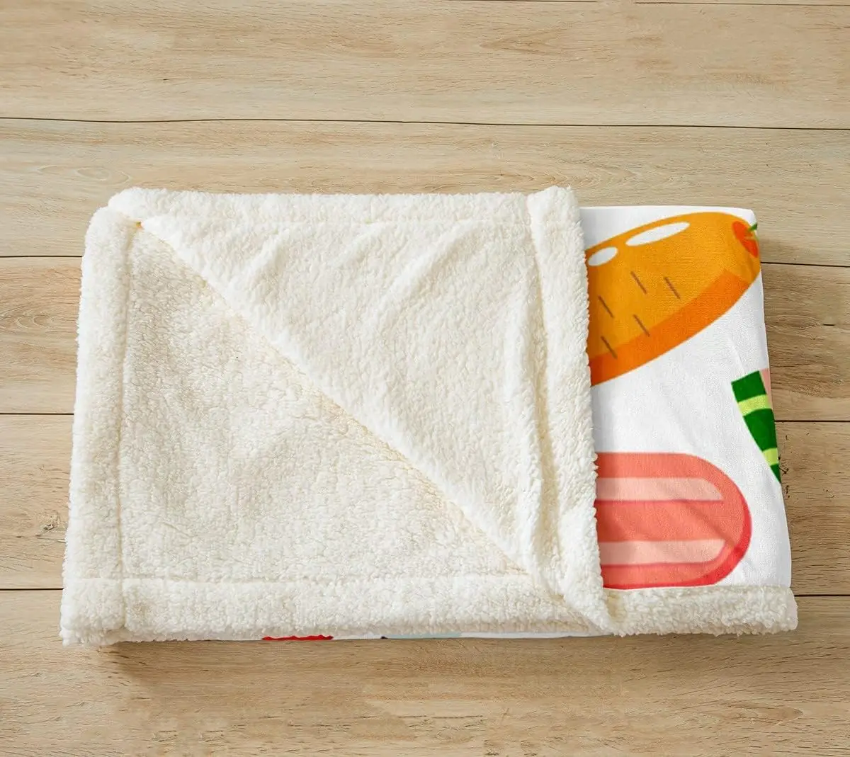 Летнее одеяло для пикника мультяшный рисунок мороженое арбуз одеяла детей