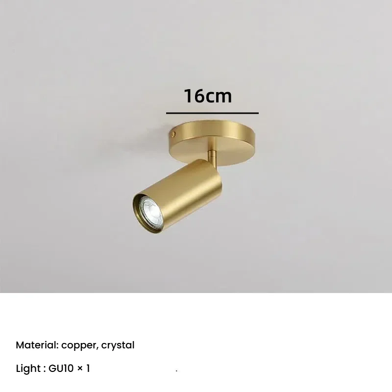 

Потолочный светильник IWP золотой медный