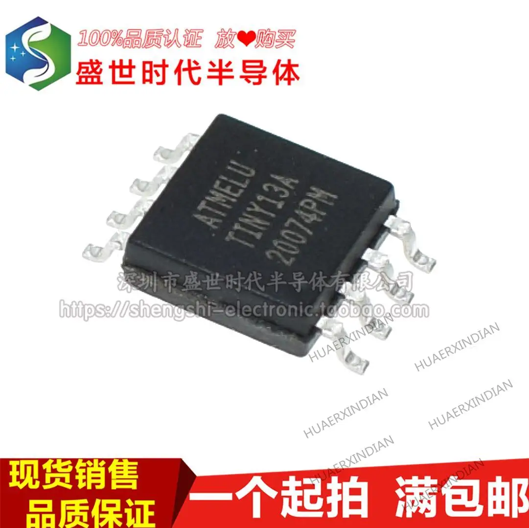 

10 шт., новинка, оригинальная деталь, ATTINY13A SOP-8 IC