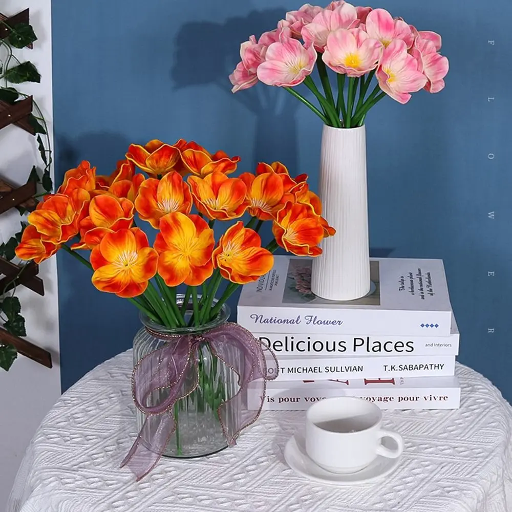 

Artificial Flowers Poppies Silk Flowers Housewarming Garden Table Wedding DIY Party Wedding Bridal Bouquet Decoration