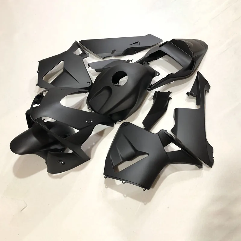 

Injection fairing 100% fit for honda cbr 600 rr 03 04 matte black motorcycle accessories Fairings set CBR600RR 2003 2004 QAZ03