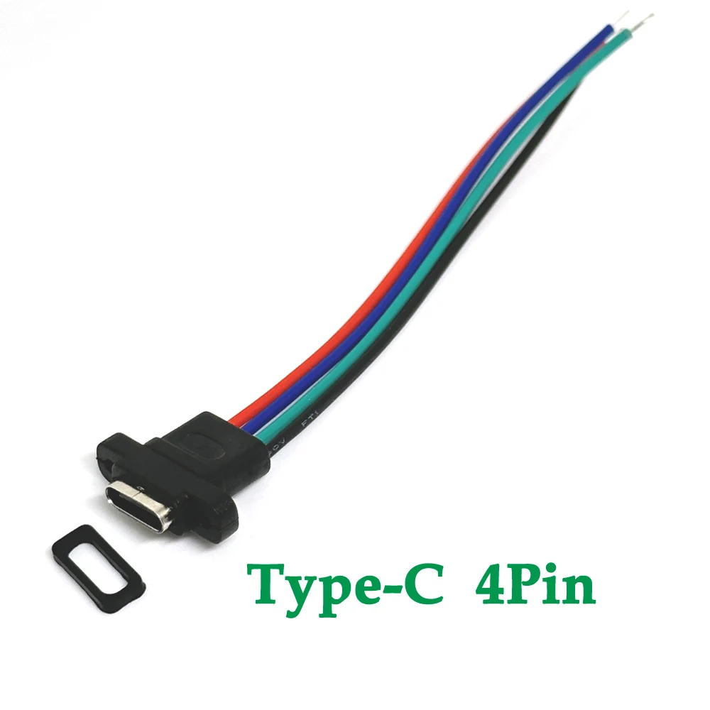 

LAJQTAO USB 3.1 Type-C разъем 2P 4P