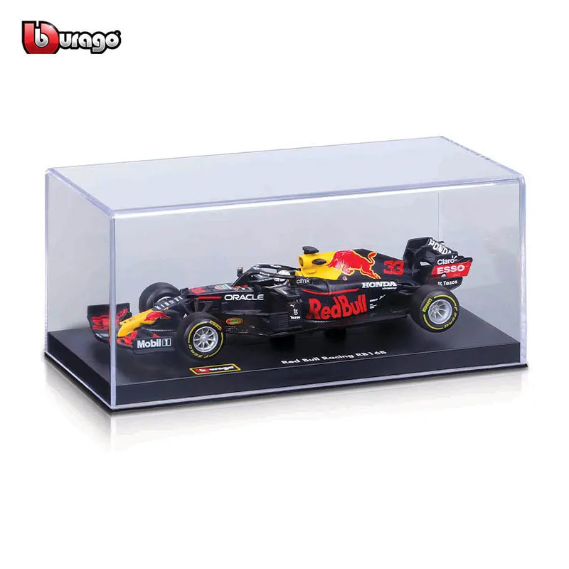 

Модель автомобиля Bburago 1: 1 F1 Red Bull Racing RB16b 2021 NO33 из сплава