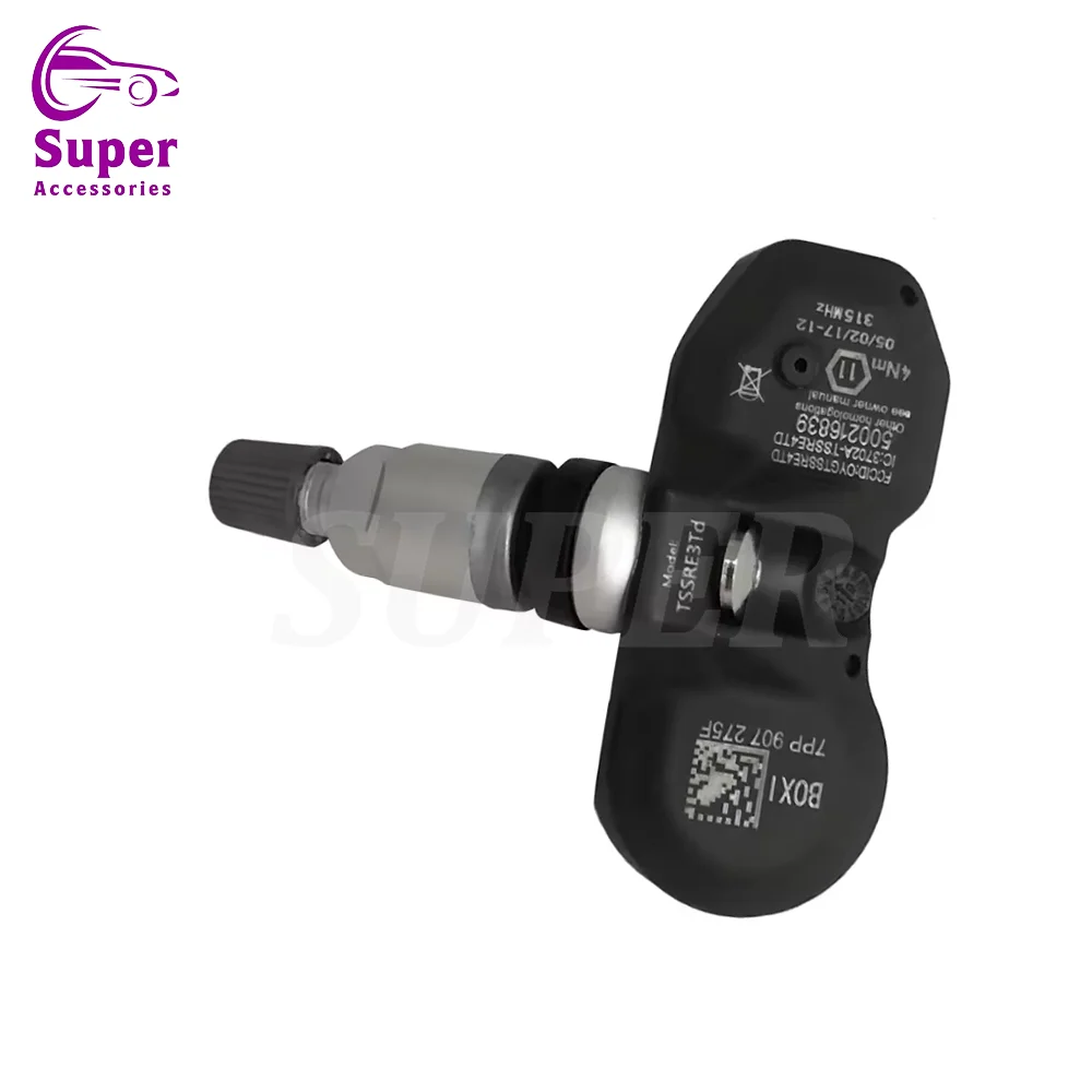 4 датчика TPMS для BMW 1-й серии [E80], 5-й серии [F10], GT [F07], датчики давления в шинах 36106790054, 36106856227, 36106874829, 433 МГц (art.: 3920da1c4cfae) - 3920da1c4cfae