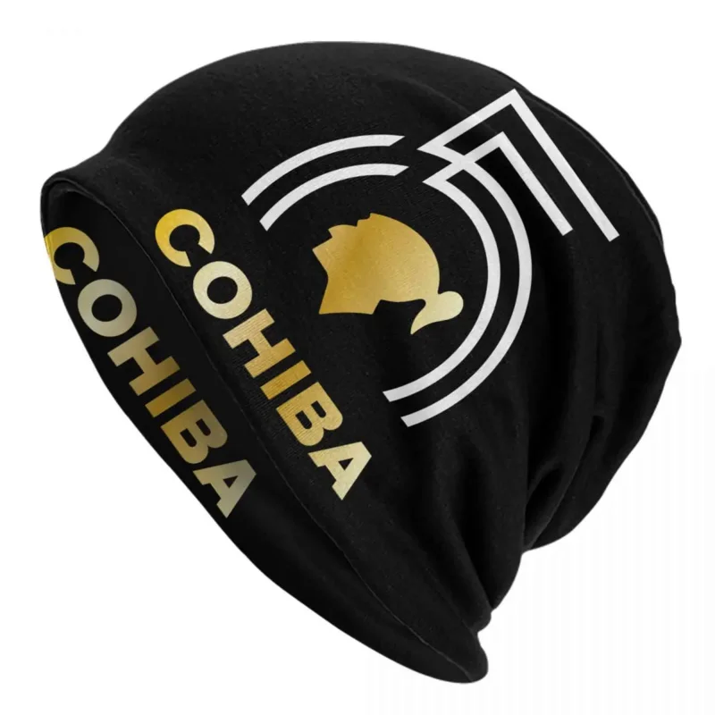 

Кубинская шапочка Cohiba, шапка унисекс, зимняя теплая шапочка, мужские вязаные шапки, хип-хоп лыжные шапочки для улицы, облегающие шапки для мужчин и женщин