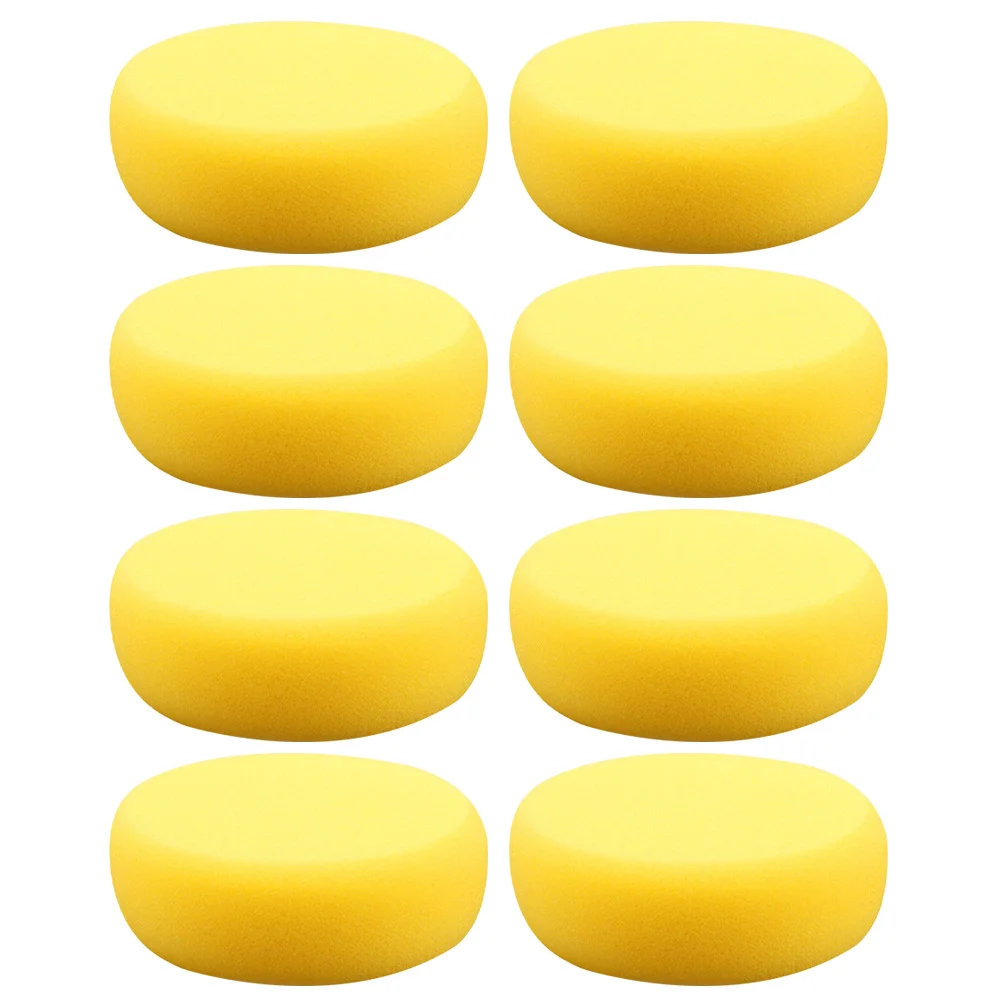

Sponge Painting Sponges Roundpottery Drawing Wall Kids Shapes Diy Clay Yellow Craftwatercolor Cleaning Applicator Repairing