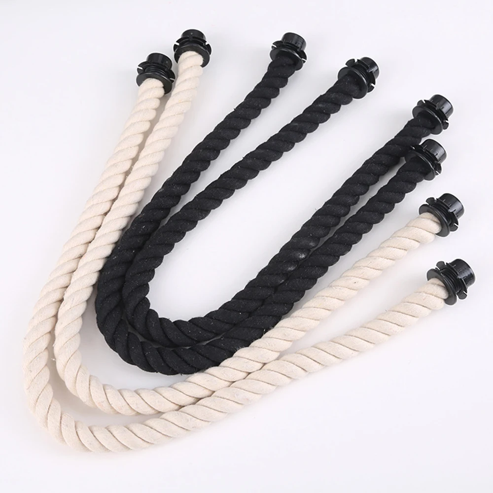 65cm Obag Rope Handle Strap Hemp Rope Tote strap Obag Handles Bag Accessories Durable strap For Women Silicon Handbag Style 4