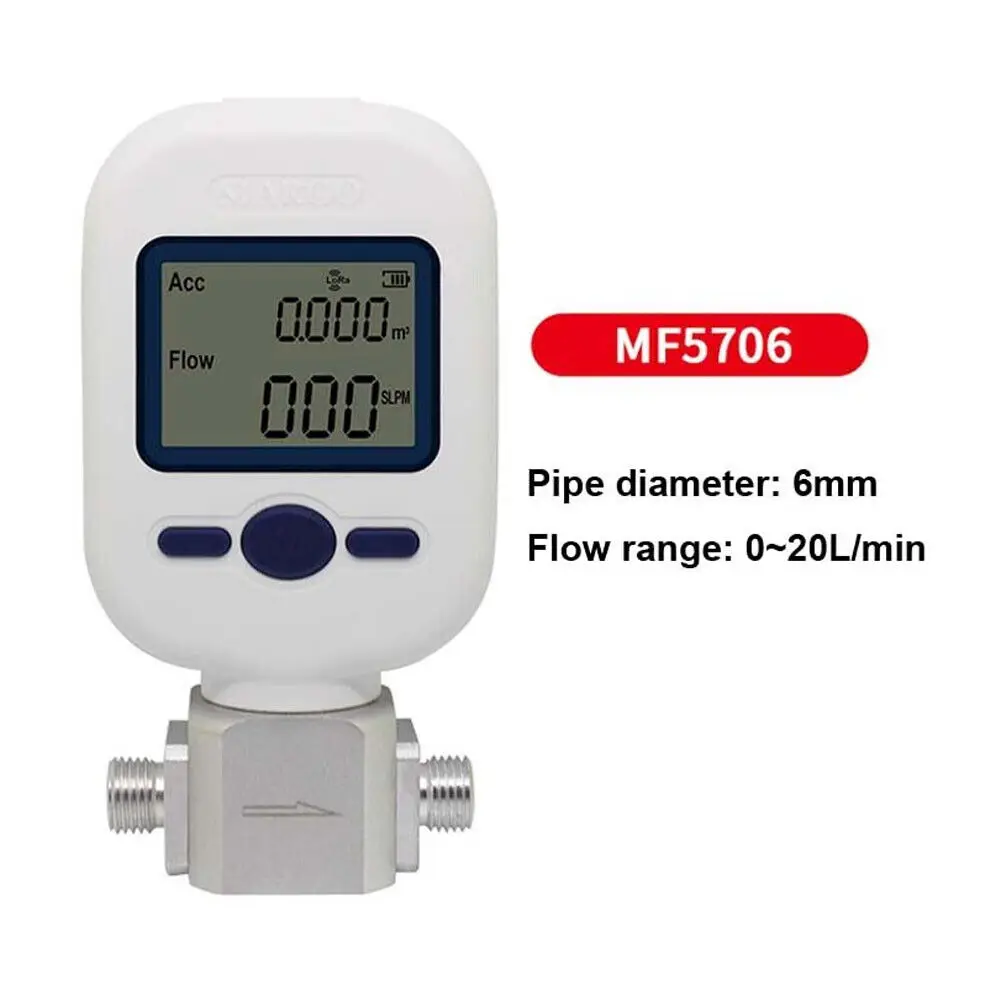 

Измеритель расхода газа MF5706 MF5708 MF5712 0-20 л/мин 0-100 л/мин 0-250 л/мин