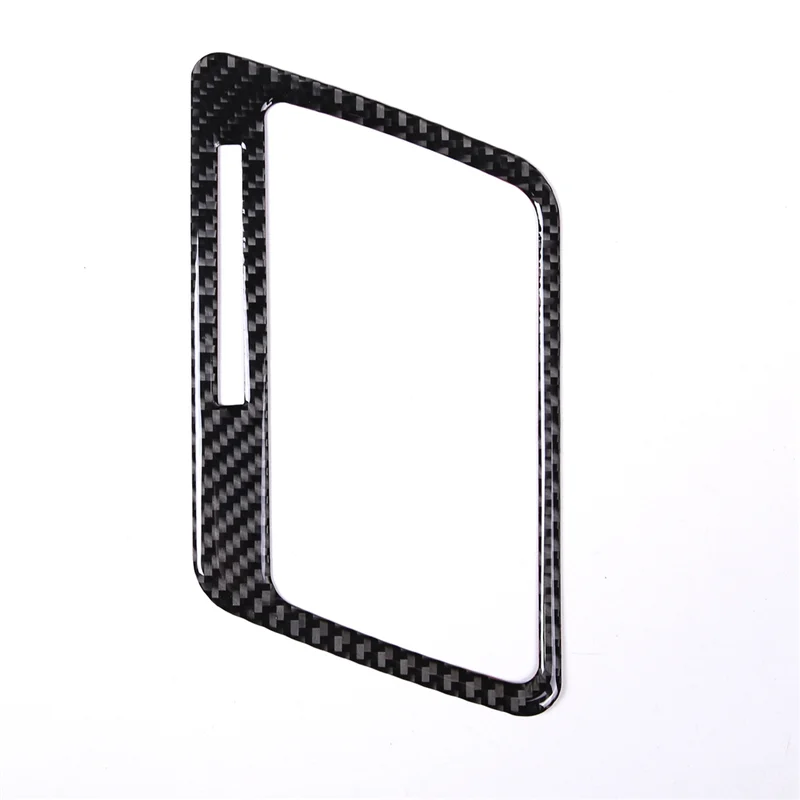 

Car Soft Carbon Fiber Interior Central Gear Panel Sticker Cover Trim Stickers for Chevrolet Corvette C7 2014-2019