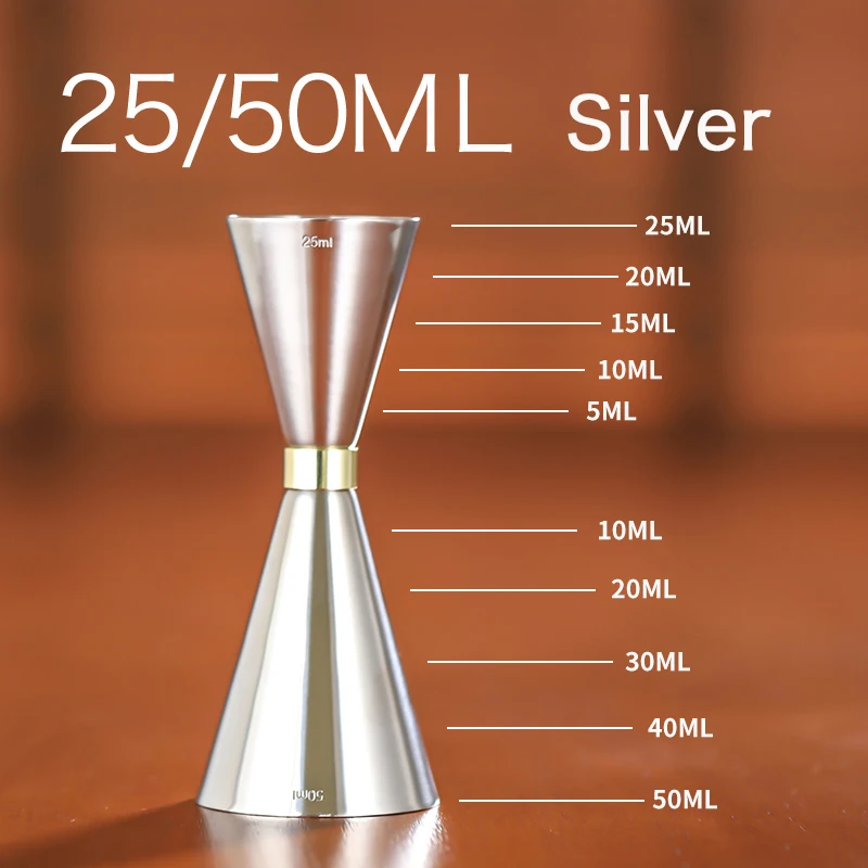 

Inmeet Стальной мерный стаканчик для коктейлей 15/30/45/60/90 мл