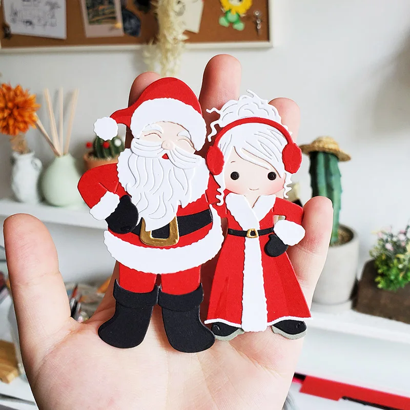 

Christmas Santa Claus Metal Cutting Dies For DIY Scrapbooking die Paper Card Decoration Embossing Die Cut Stencils dies Template