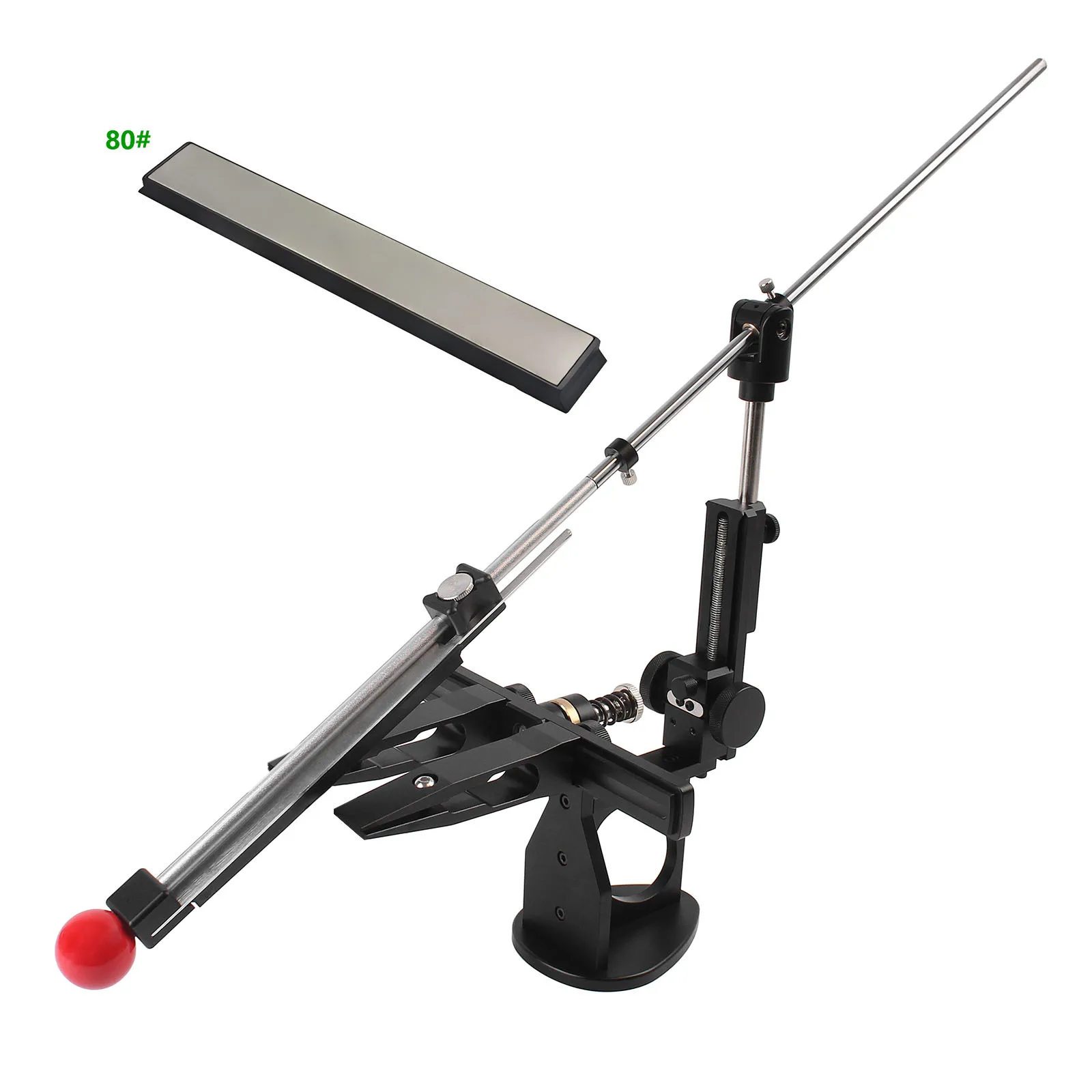 

Профессиональная Точилка Для Ножей С Алюминиевой Рамой, Фиксированным Углом И Точильным Камнем, Высокоточный Шлифовальный Станок