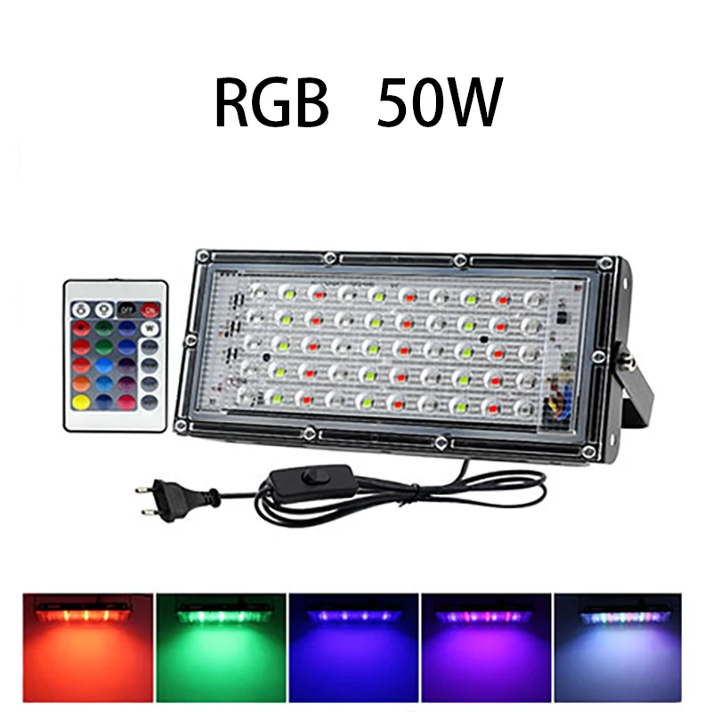 

IWP RGB Светодиодный прожектор 50/100Вт для наружного освещения