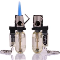 welding spray gun torch turbo straight into the blue fmale inflatable windproof lighter gadgets for men smoking accessories