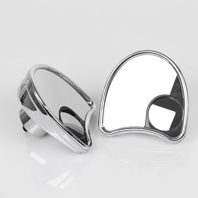 Хром крыло летучая мышь внутренняя обтекатель боковые зеркала с комплектом