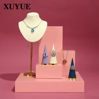 ring display stand cone ring jewelry display stand photo jewelry props metal finger ring seat spot