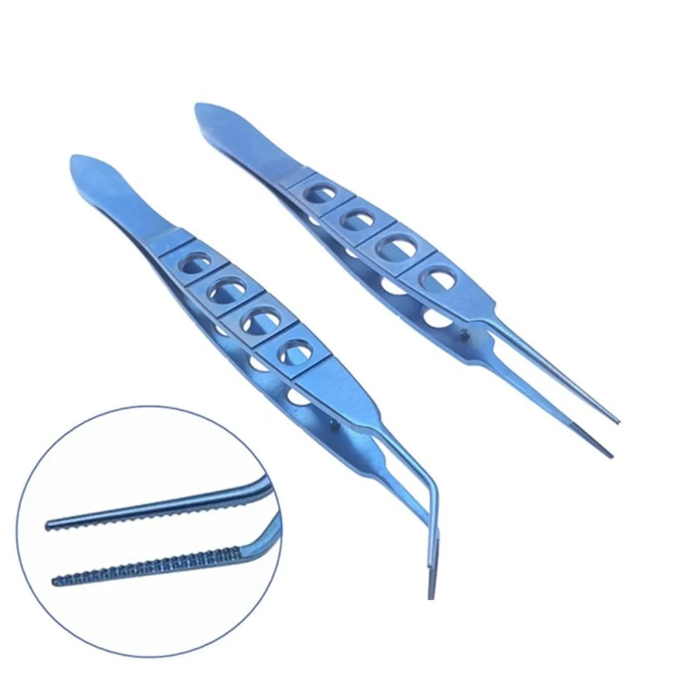 

1pcs Ophthalmic Surgery Tweezers Nucleus Fragment Forceps Titanium Ophthalmic Eye Surgical Instruments