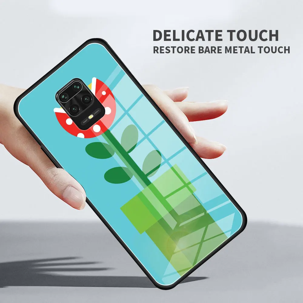 Стеклянный чехол для смартфона Xiaomi Redmi Note 9S 8 10 Pro 8T 11 9 7 K40 Poco X3 NFC 10T сотового